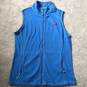 vineyard vines fleece vest